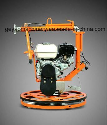 Foldable Gasoline Concrete Edging Power Trowel Gyp-430 with Trolley Wheel