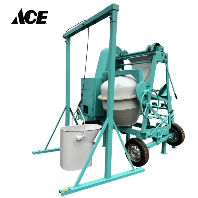 OEM/ODM Heavy Industry Lifting Hopper Concrete Drum Mixer with Good Price