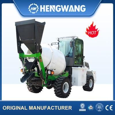 CE 1.2 Cubic Meter Automatic Feeding Truck Mixer