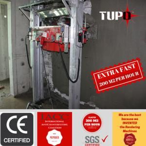 Tupo Machinery-Wall Putty Spraying Machine/ Gypsum Plaster in Internal Walls