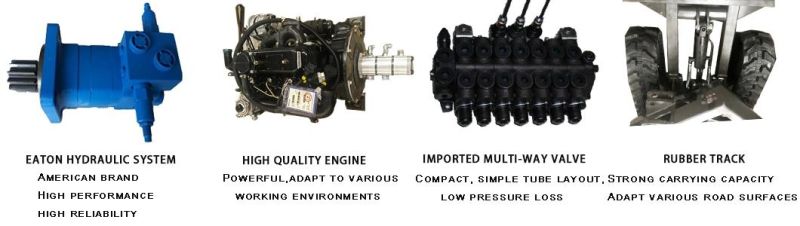 Hixen Mini Crawler Hydraulic Excavator 2020 From 1 Ton to 3.5 Ton for Sale