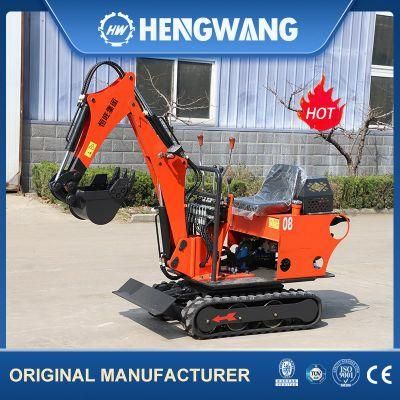 Sell Weight 700kg Bucket Capacity 0.02cbm Mini Crawler Excavator with Price