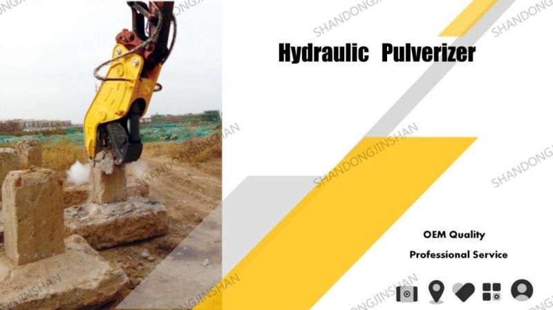 High Quality Factory Price Excavator High Performance Hydraulic Crusher
