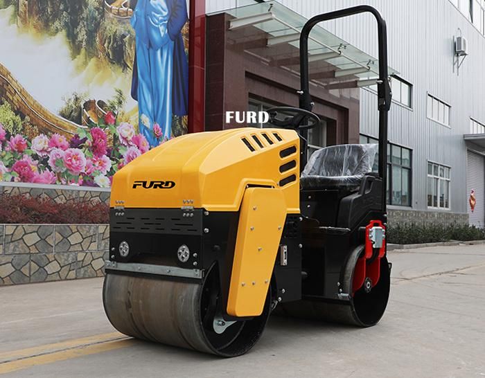 New Small Road Roller 1 Ton Smooth Drum Rollers for Sale