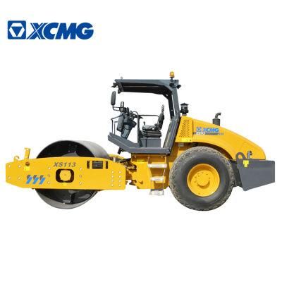 XCMG Official Xs113 Single Drum Vibratory Roller for Sale Manufacture
