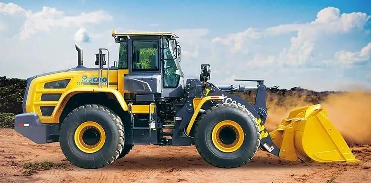 5.5ton Chinese Top Quality Front End Wheel Loader Cheap Price for Sales (double function, can as forklift if assemble fork)