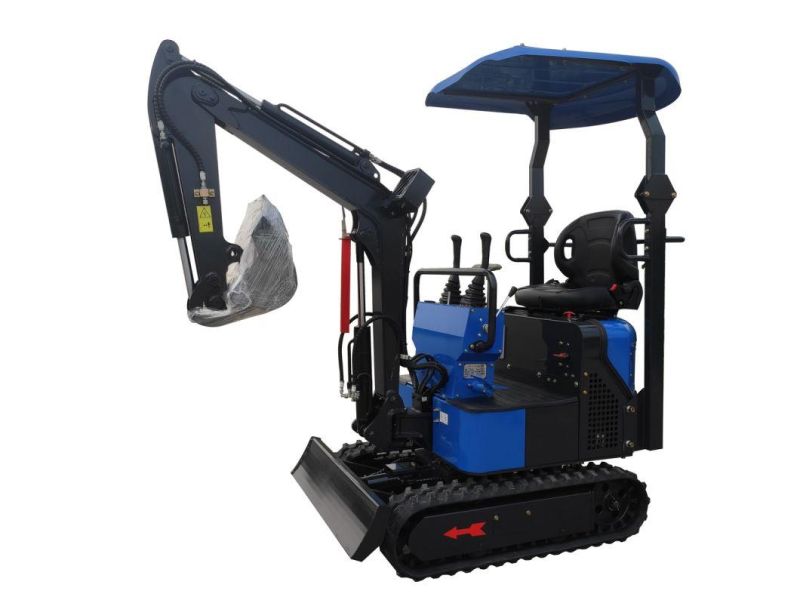 Home Use Rdt-13b 1.1 Ton Mini Digger Excavator 0.6ton 0.8ton 1ton 1.5 Ton