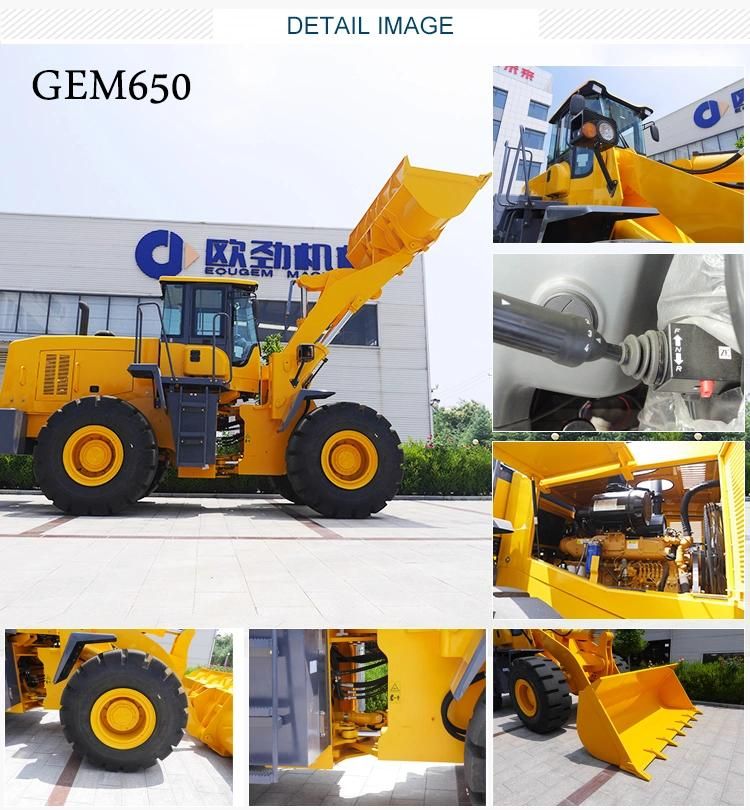 Weifang Zl50 5ton Front Loader with with Cat Engine