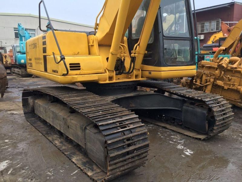 Japan Made 20t Used Komatsu PC200 Crawler Excavator PC200-6