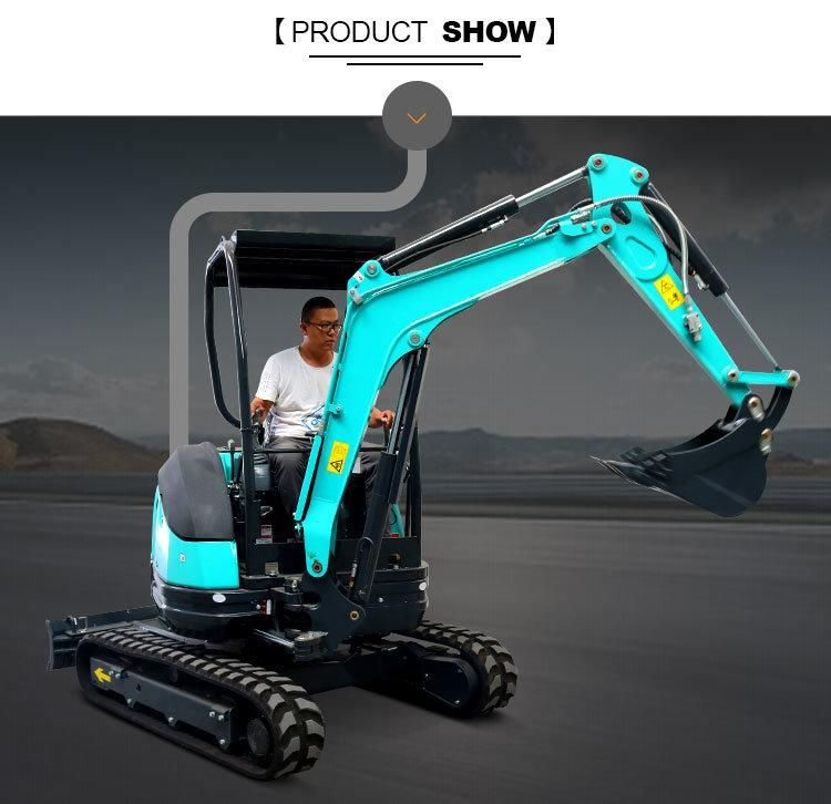 High Quality Mini Crawler Excavator 2.5ton Digger The Mini Excavator Centre for Sale