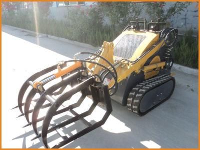 Multifunctional Telescopic Mini Tractor Front End Wheel Loader with Skid Steer Attachment