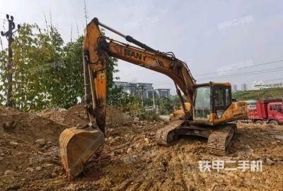 Used Mini Medium Backhoe Excavator Sany Sy215c Construction Machine Second-Hand