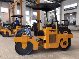 3 Ton Double Drum Vibratory Road Compactor (YZC3)