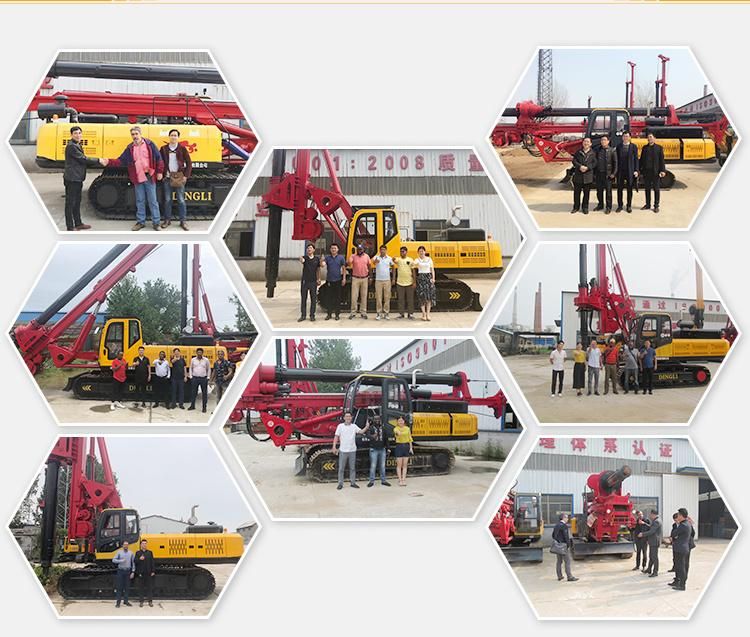 Four Sections Rotary Drilling Rig Kelly Bar for Rotary Borehole Drilling