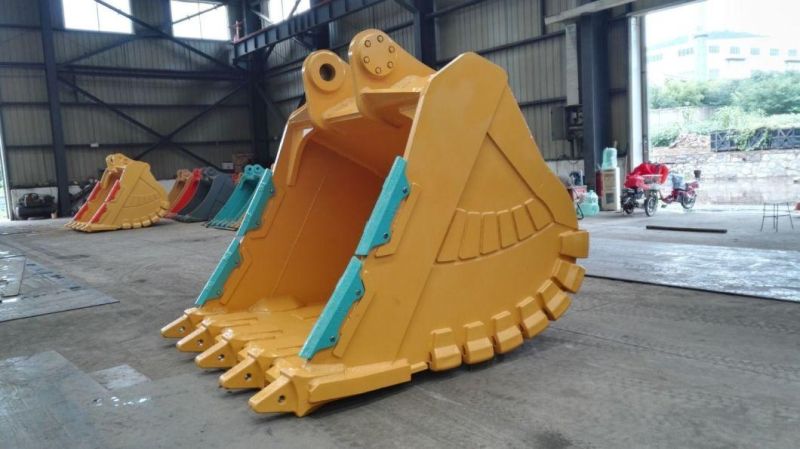 Standard Trench Clamshell Tilt Rock Stone Loader Mini Wheel Excavator Crusher Bucket