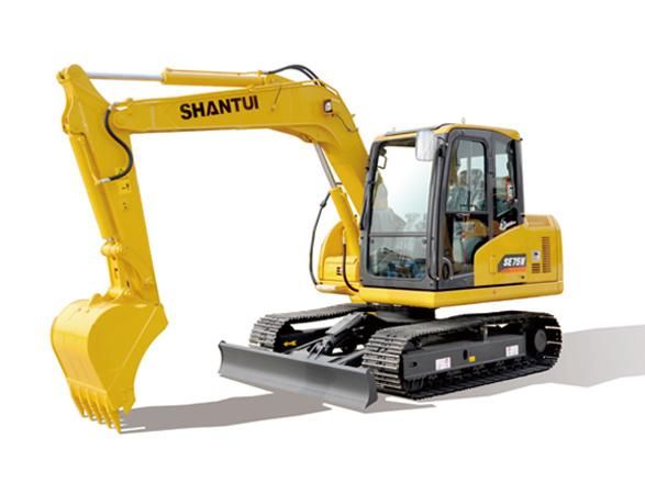 Top Quality Shantui Xe60 6ton 2.7/4.5 Km/H Hydraulic Excavator