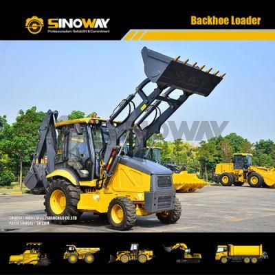 High Performance Loader Excavator 4X4 for Sale