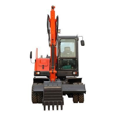 Wholesale New 10 Ton Mini Excavators for Sale Prices Hydraulic Electric Small Mini Wheel Crawler Bagger Digger CE