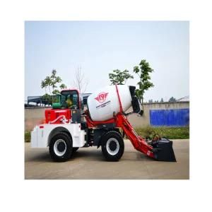 High Peroformace3 Self Loading Concrete Mixer Truck with Top Technology