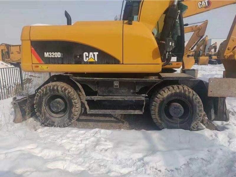 Used Medium Wheel Excavator Caterpillar Catm320d2 Construction Machine Second-Hand for Sale