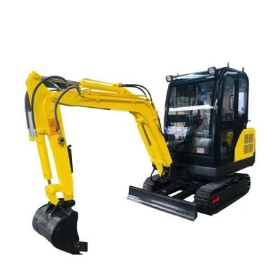 Ce Certificate Hydraulic Crawler Agriculture Construction 1000 Kg Mini Excavator