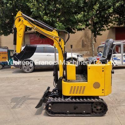 1ton Hydraulic Crawler Micro Mini Digger Bagger Excavators 1000kg Mini Excavator