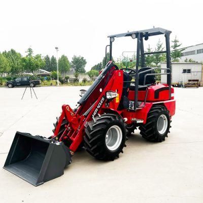 600kg Mini Small Wheel Loader with Tires