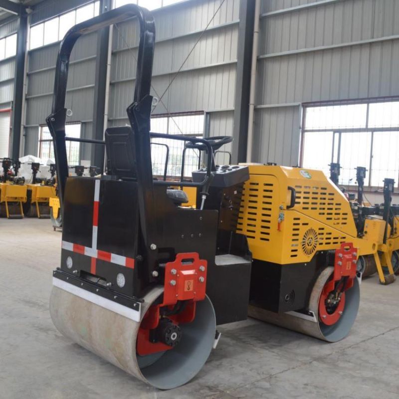 Pme-R2000 2ton Hydraulic Double Wheels Drive Ride-on Road Roller