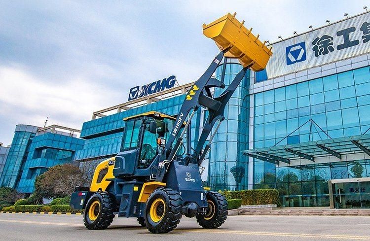 XCMG Official 1 Ton Mini Wheel Loader Lw156fv China New Small Articulated Wheel Front Loader for Sale