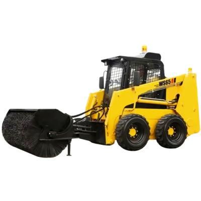 Discount Price Compact Body Skid Steer Loader Brush
