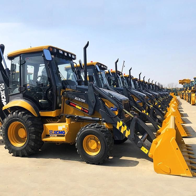 1 Year Warranty 2.5 Ton Mini Tractor Backhoe Loader with CE (XC870K)