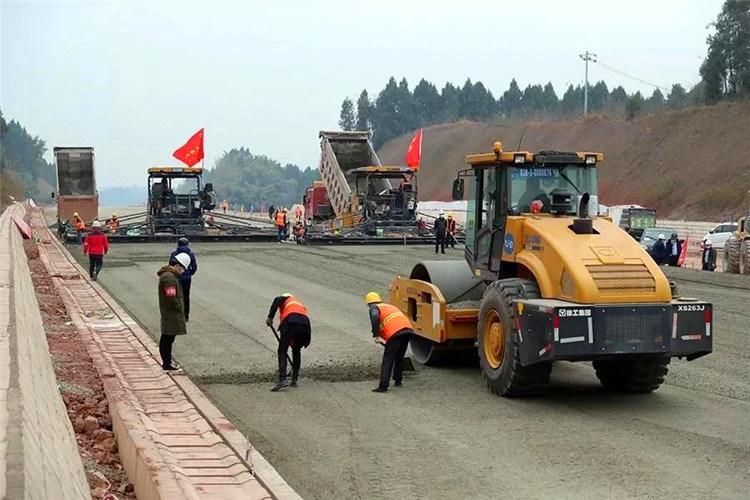 XCMG Official 12 Ton Road Roller Machine Xs123h China New Single Drive Vibratory Compactor Road Roller Price