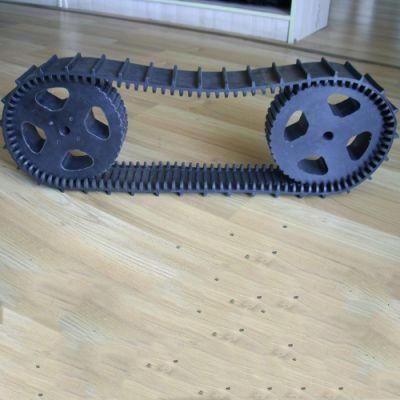 Robot Rubber Track (76*12.7*120) with Light Weight