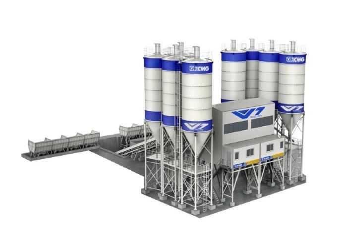 Cement Mixer Concrete Machine Concrete Mixing Plant Concrete Batching Plant for Sale Hzs180V
