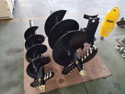 Hydraulic Earth Auger Drill for All Model Excavator/Tractor/Skidsteer