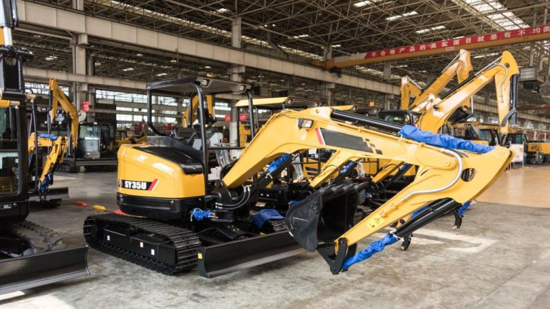 3.5t Crawler Excavator Sy35u China Mini Digger for Sale