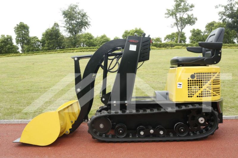 By135 Mini Dumper Power Barrow Skid Steer Loader with Attachments