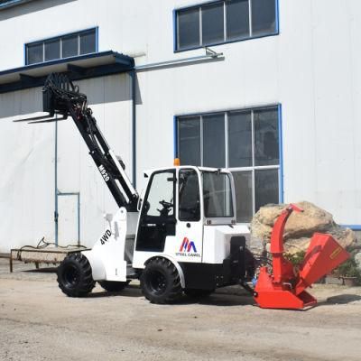 2 Ton Telescopic Loader with Quick Connect Coupler Hydraulic Coupling