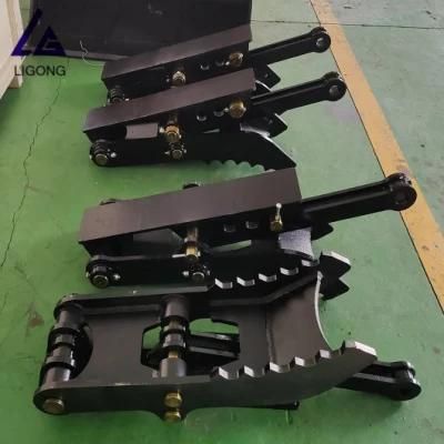 Mini Excavator Attachment Hydraulic Power Mechanical Thumb for Sale