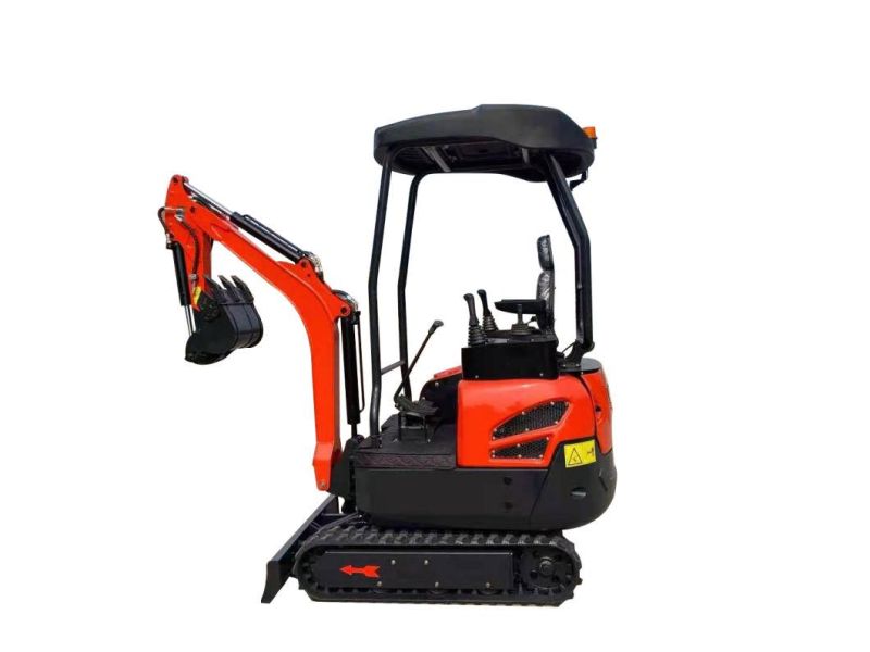 Rdt-17A 1.4ton New Design Swing Boom Mini Digger Excavator Bagger with CE 0.6ton 0.8ton 1ton 1.2 Ton