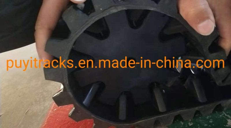 118*61*24 High Friction Tractive Snow Rubber Crawler