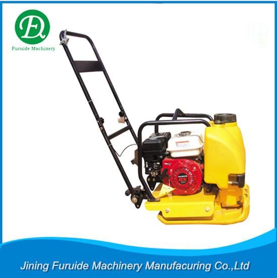 High Quality Road Compaction Asphalt Soil Petrol Tamper Small Vibratory Gasoline Vibrating Plate Compactor