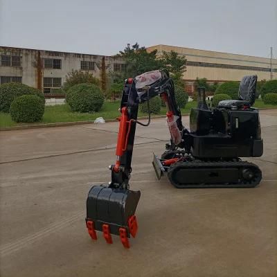 Earth Moving Machinery 0.7ton Micro Mini Excavator with Free Bucket for Sale