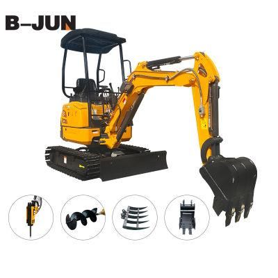 Mini Excavator Hydraulic Excavator 2 Ton Hydraulic Hammer Mini Excavator