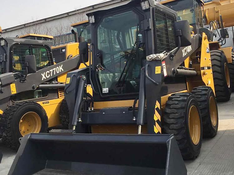 Xuzhou City Mini Loader Machine Xc740K Skid Steer Loader for Sale