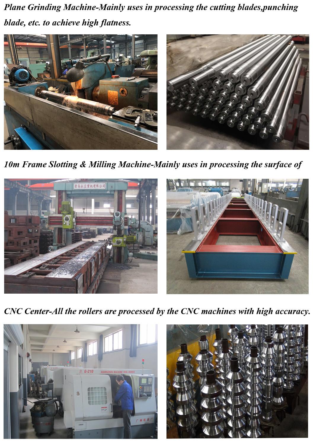 35m/Min Flying Cutting Metal Roofing Sheet Profiling Machine Cold Roll Forming Machine to Make Trapezoidal Roof Panel