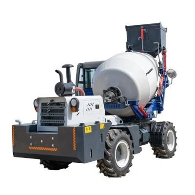 Small Self Loading Concrete Mixers Cement Mixer Prices Concrete Machine Factori Mobile Concrete Batching Mixer for Sale