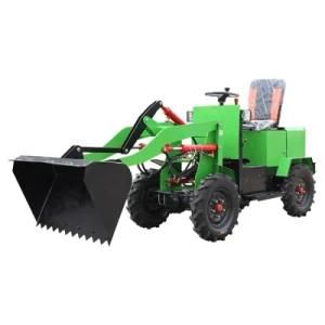 Rippa Brand Chinese 4ton Competitive Agricultural Battery Electric Shovel Small Mini Wheel Loader for Sale