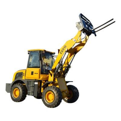 4100kg Hydraulic Huaya China Mini Wheel Front End Loader Prices