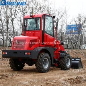 1ton Bucket Capacity Wheel Loader new used wheel loader front end loader with CE Certificate